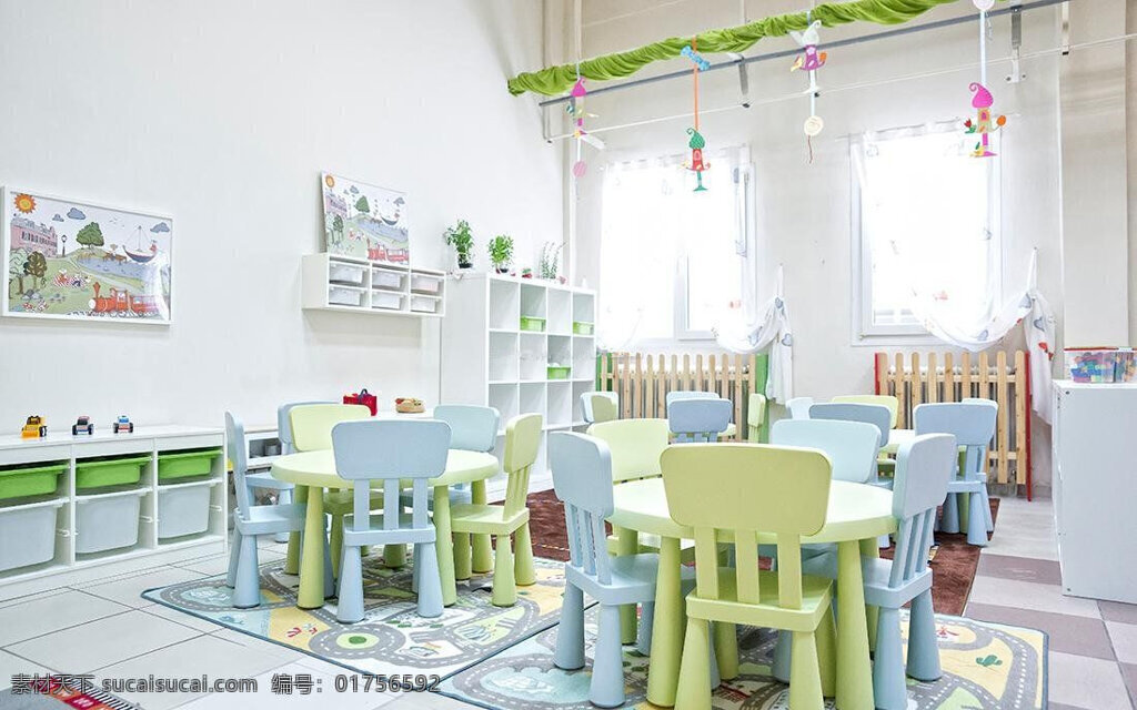 现代 幼儿园 教室 布置 工装 效果图 现代幼儿园 工装设计 室内 幼儿园设计 工装效果图 室内设计 幼儿园工装 室内工装 小桌椅 欢乐幼儿园