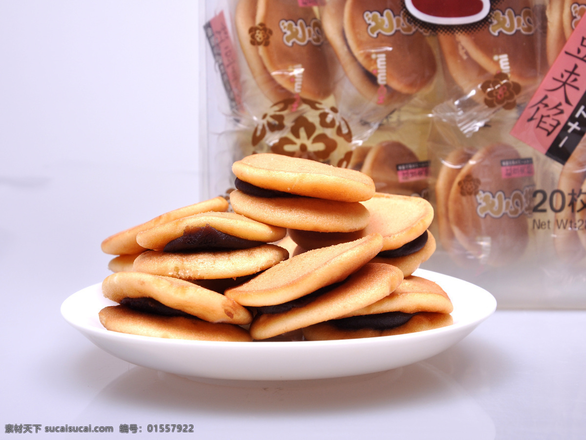 红豆铜锣烧 於雇嗌 白色