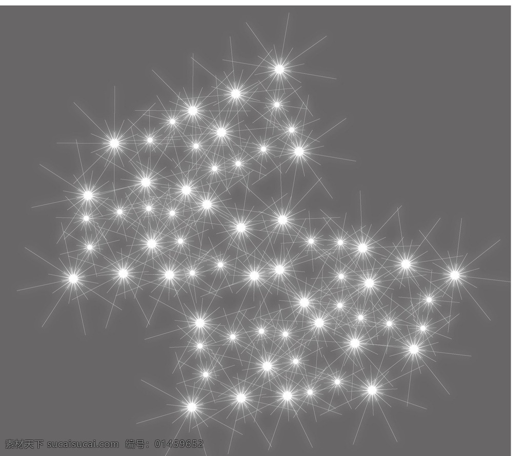 星星 点 星点 星光 雪花 白点 矢量点 矢量星光 矢量星星 随手画