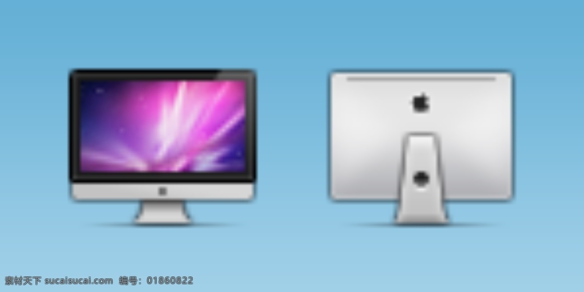 酷 苹果 imac 监视器 图标 集 web 创意 高分辨率 监控 接口 免费 前 时尚的 现代的 原始的 质量 新鲜的 设计新的 清洁 hd 元素 用户界面 ui元素 详细的 回来 psd源文件