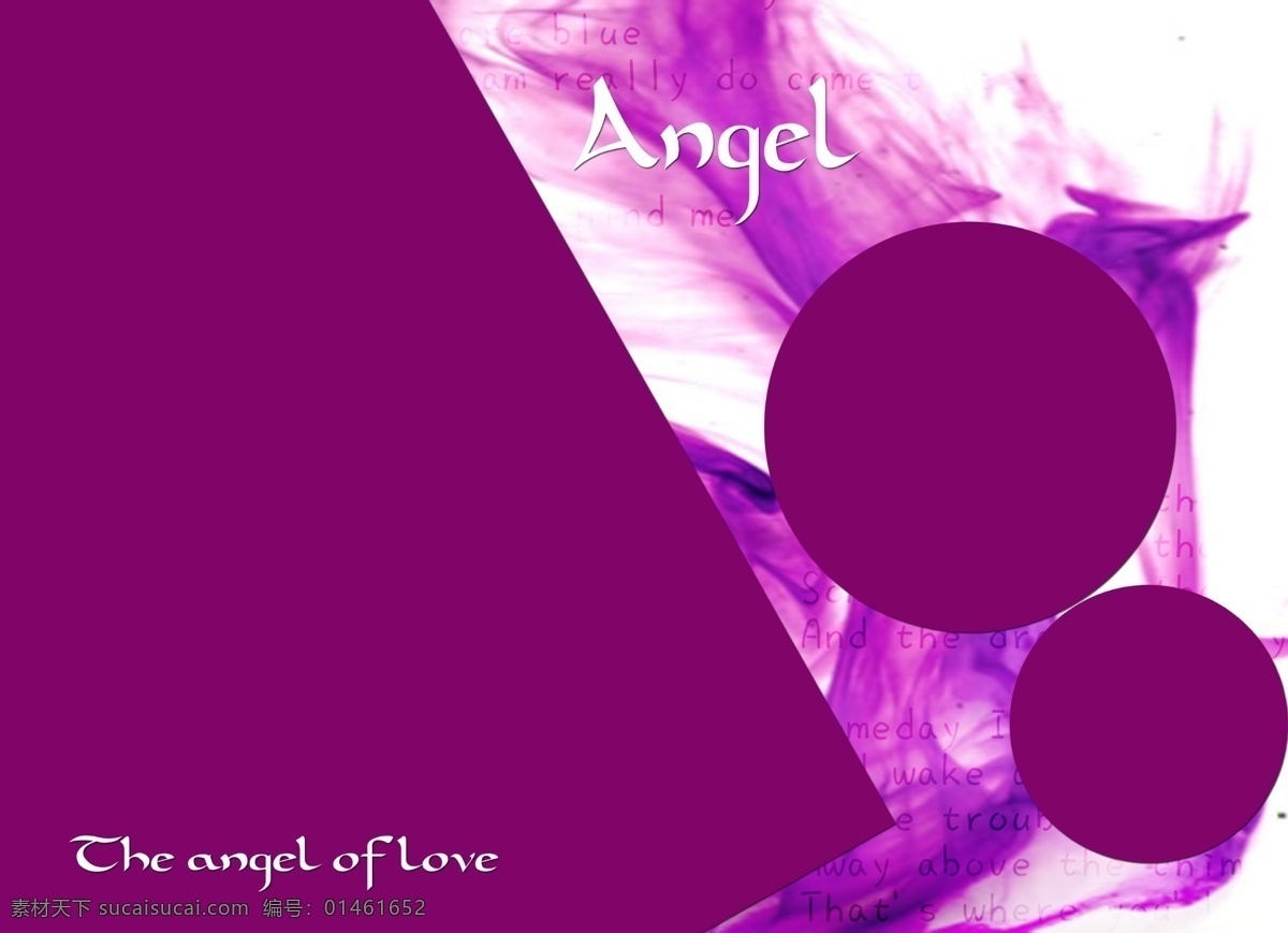 angel psd分层 婚纱模板 婚纱 模板 模板下载 婚纱摄影模板 摄影模板 源文件 圆形模块 字母 不规则模块 紫色 矢量图 艺术字