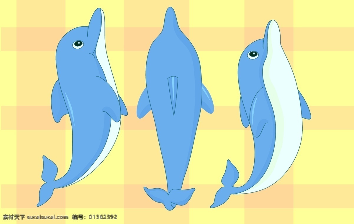 可爱 小海 豚 跳跃 矢量 动物 海豚 海洋动物 卡通 载体 矢量图 矢量人物