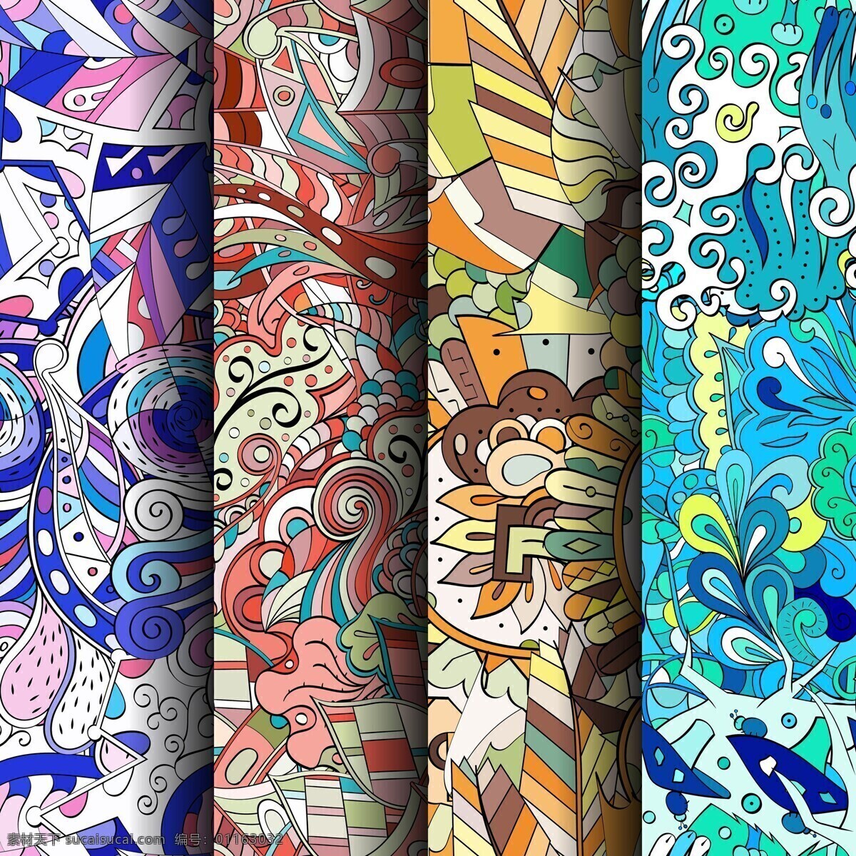 彩色花纹背景 彩色 花纹 背景 桌面 花卉 设计素材 底纹边框 背景底纹