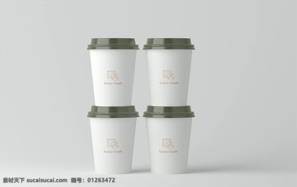 杯子样机 样机 高端 品牌 品质 简约