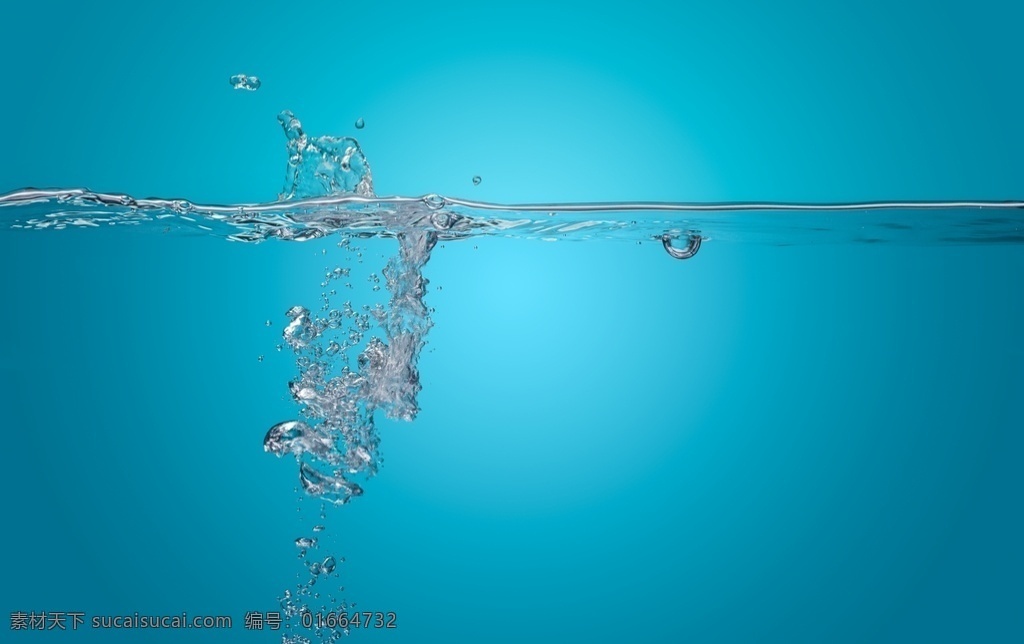 水波纹 水滴 水花 水 水波 水涡 水环 水浪 水花四溅 水花翻涌 蓝色的水 分层