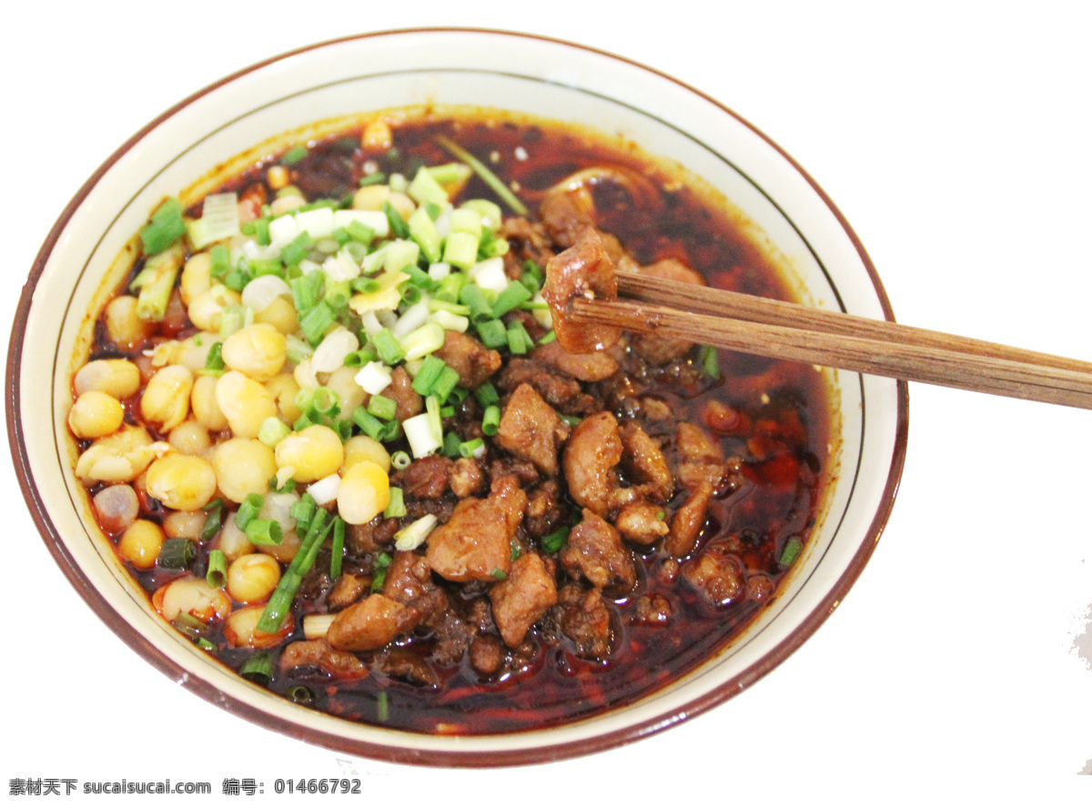 干碗杂面 豌豆 土猪肉 杂酱 餐饮美食 传统美食