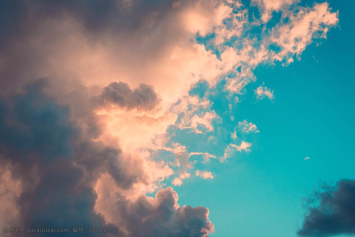 天空 白云 蓝天 乌云 白色 云朵 摄影素材 自然景观 自然风景