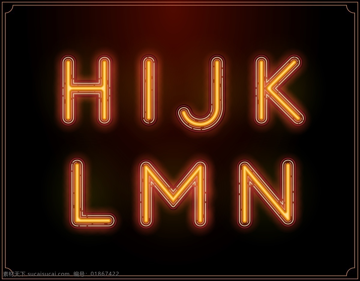 创意 招牌 字母 矢量 字母设计 创意字母招牌 发光的字母 闪光字母设计 英文 英文字母 创意字母 矢量素材