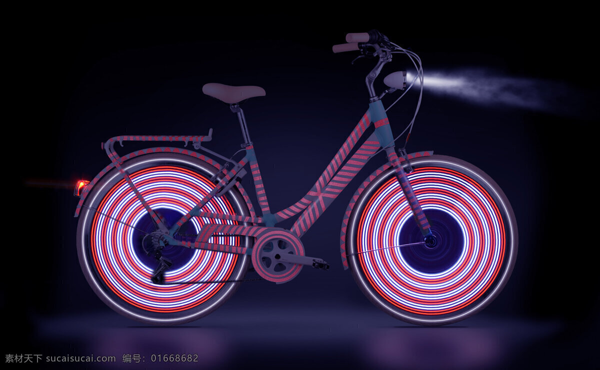 炫 酷 时尚 自行车 车 工业设计 交通工具 梦幻 炫酷 自行车设计