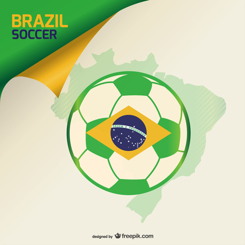 2014 巴西 世界 足球赛事 背景 矢量 矢量图 其他矢量图