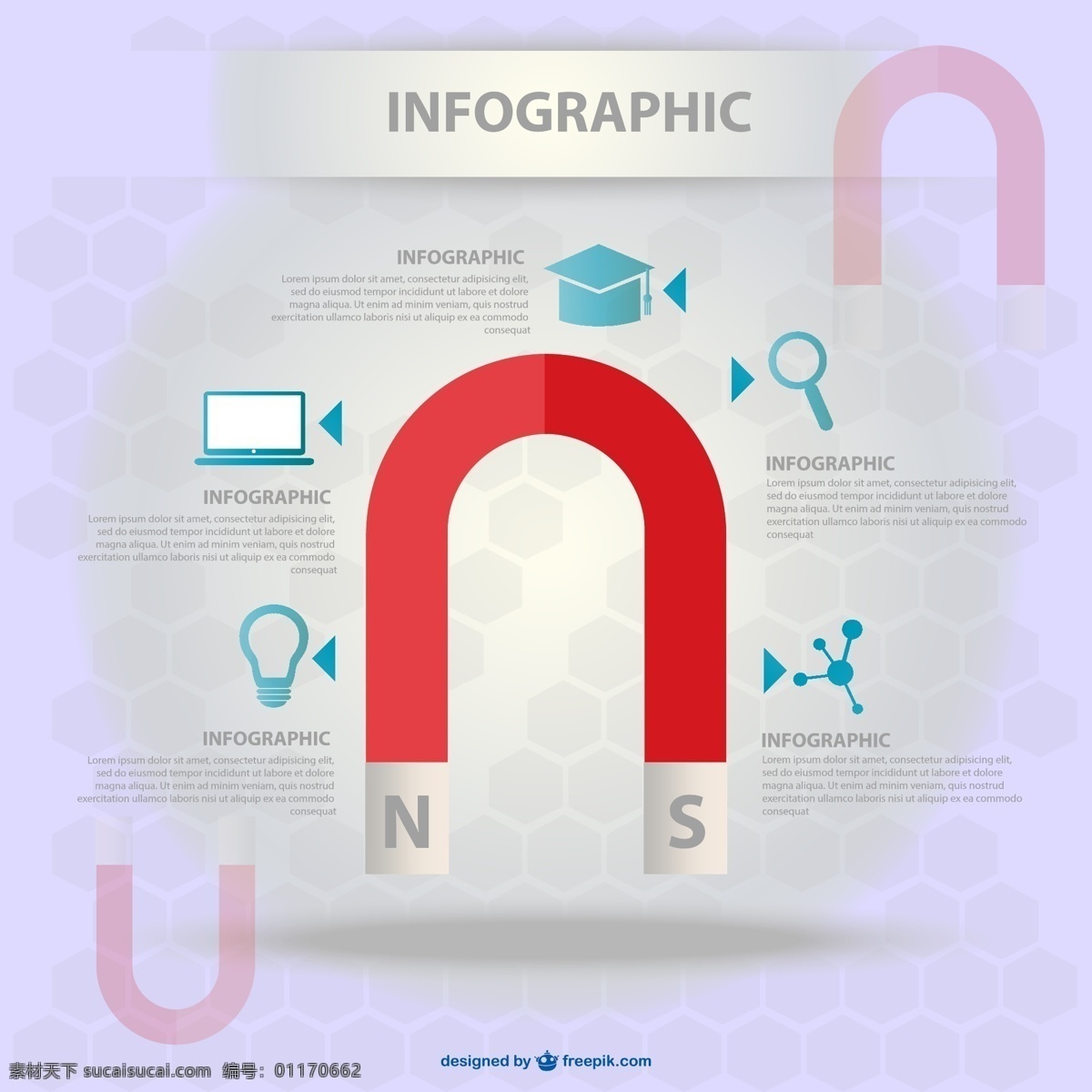 科学 图表 磁铁 学校 计算机 教育 模板 想法 毕业 信息图表 网络 图形 布局 介绍 帽子 平面设计 图表设计 创意 图 灰色