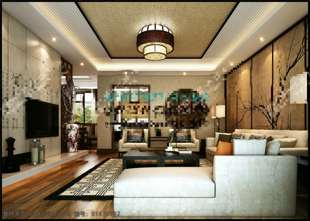 室内 客厅 模型 3d 室内装饰模型 3d模型 室内模型 室内设计模型 装修模型 室内场景模型 max 黑色