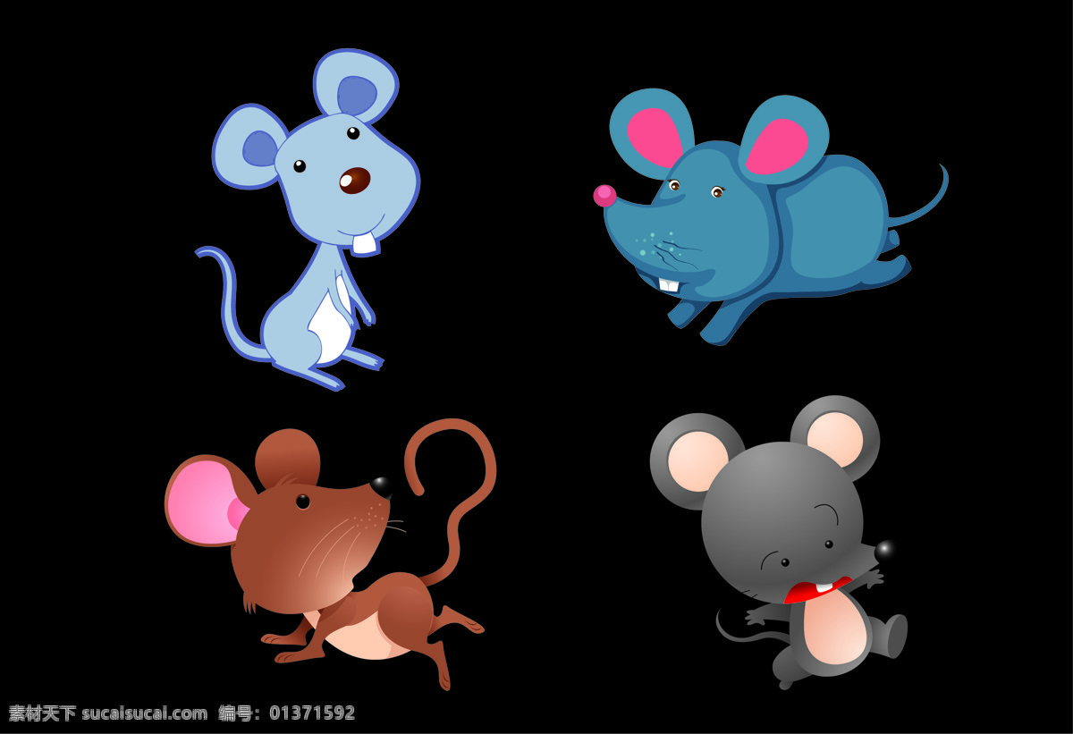 卡通老鼠 动物 卡通 老鼠 可爱 动漫动画