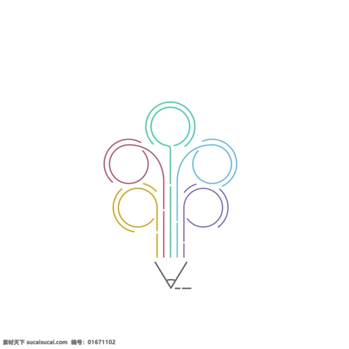 创意 教育机构 logo 补习班 培训班 美术班 教育