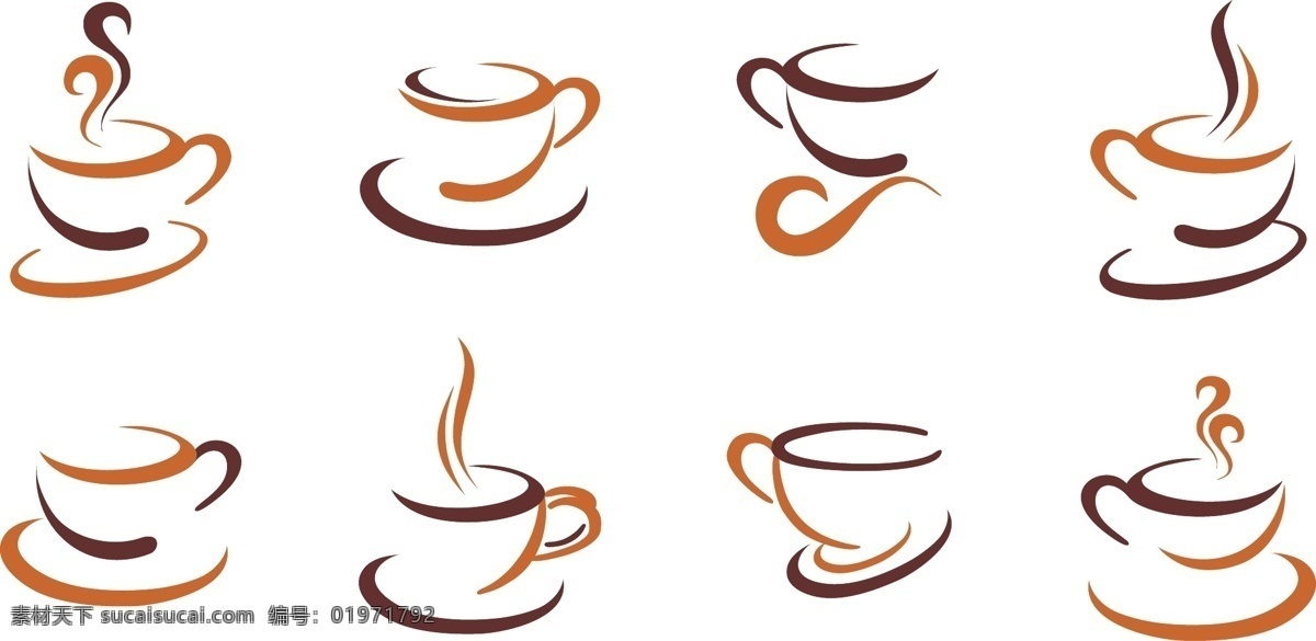 咖啡 咖啡杯 咖啡设计 咖啡标签 咖啡图标 手绘咖啡 coffee 餐饮美食 生活百科