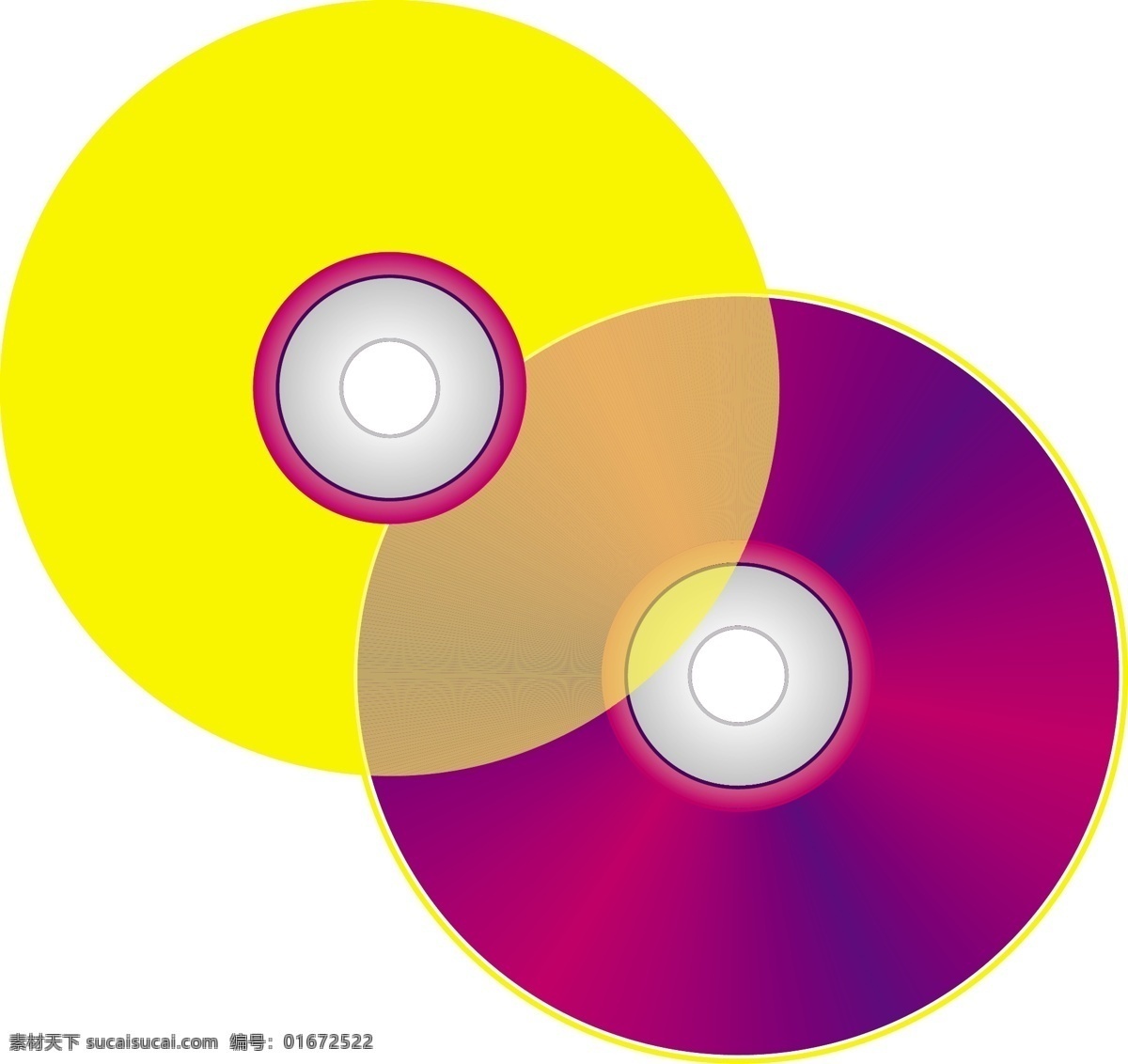 光盘免费下载 cd 光盘 卡通 矢量 矢量图 日常生活