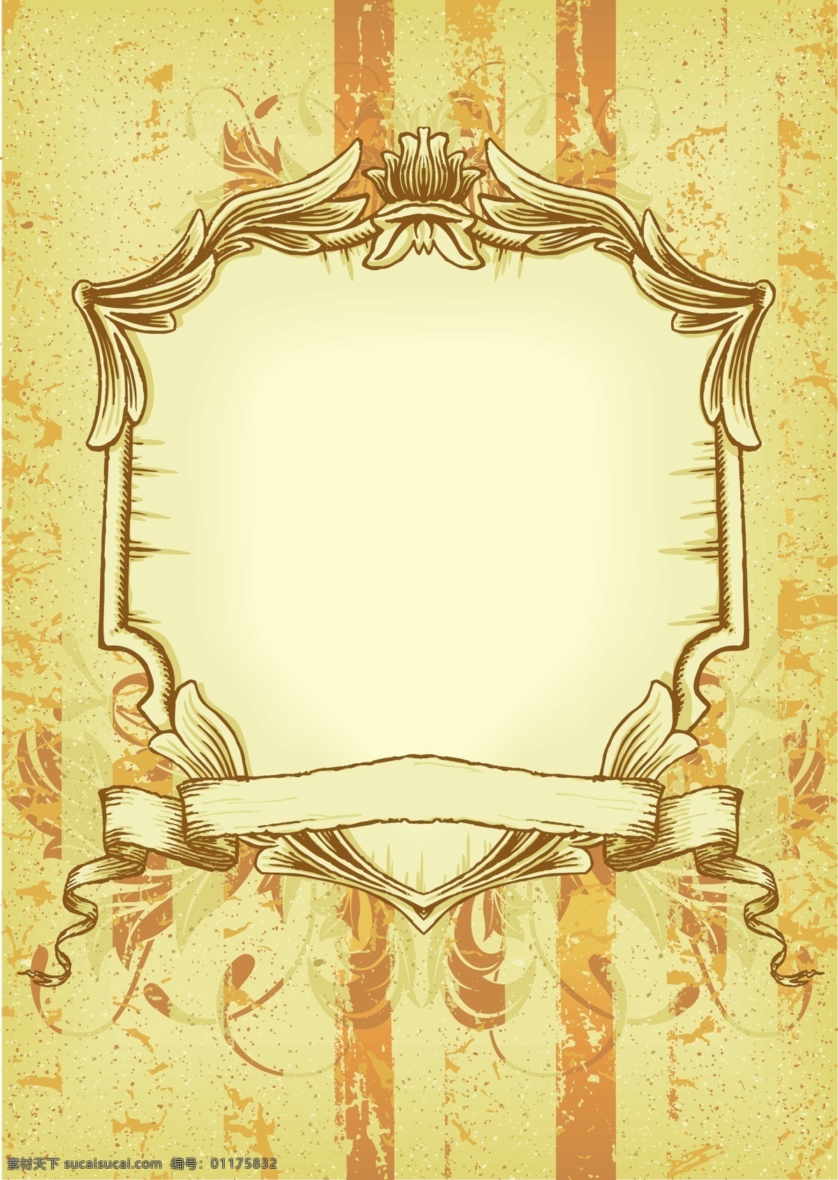 套 欧式 元素 矢量 banner 边框 复古 怀旧 矢量素材 丝带 矢量图 花纹花边