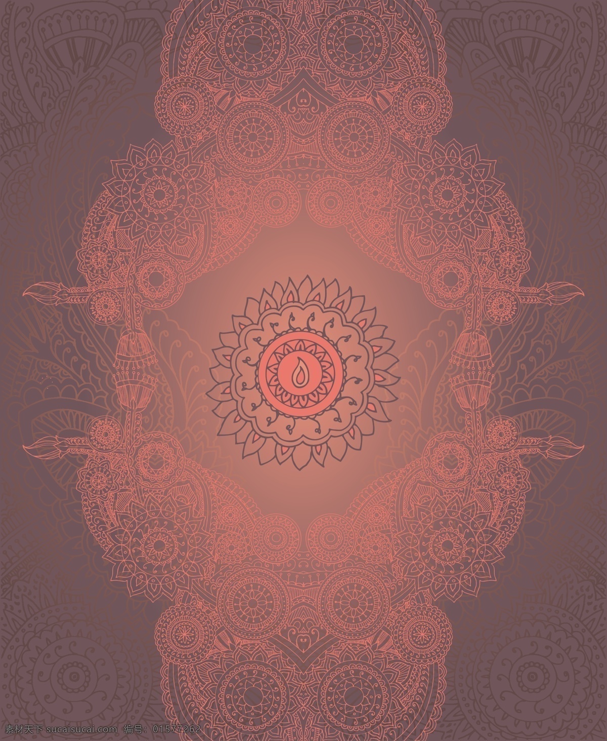 精美 花纹 底纹 复杂 矢量图 花纹花边