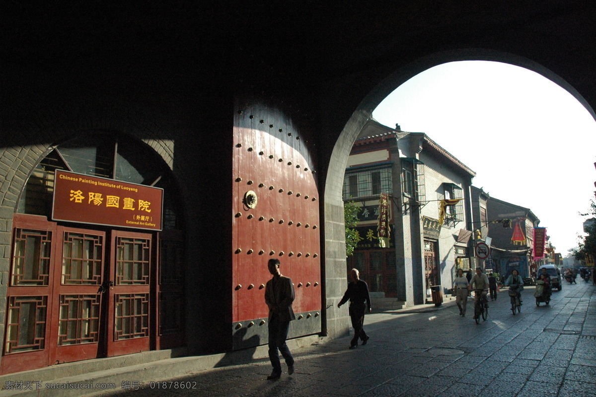 洛阳老城 洛阳古城 洛阳城市 丽景门 洛阳名胜 国内旅游 旅游摄影