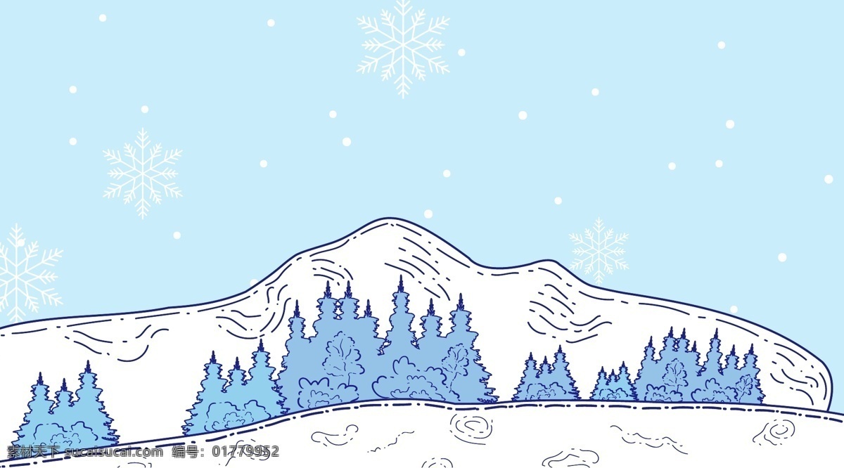 手机 图 早安 你好 雪山 森林 背景 手机用图 早安你好 小清新 卡通背景 冬至节气 传统节气