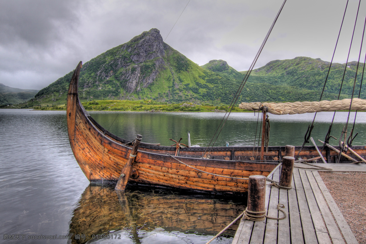战船 木船 古代战船 湖泊风景 湖面风景 其他人物 人物图片