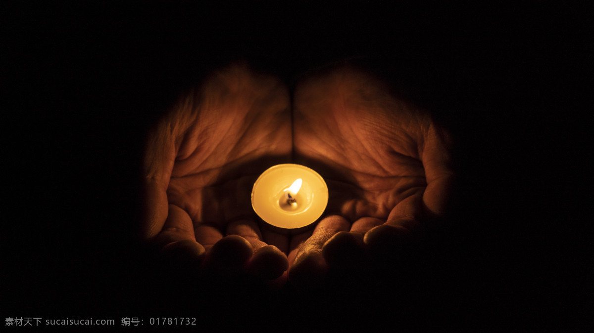 祈祷 祈福 商业摄影 商业 黑色 纯黑 蜡烛 亮光 烛光