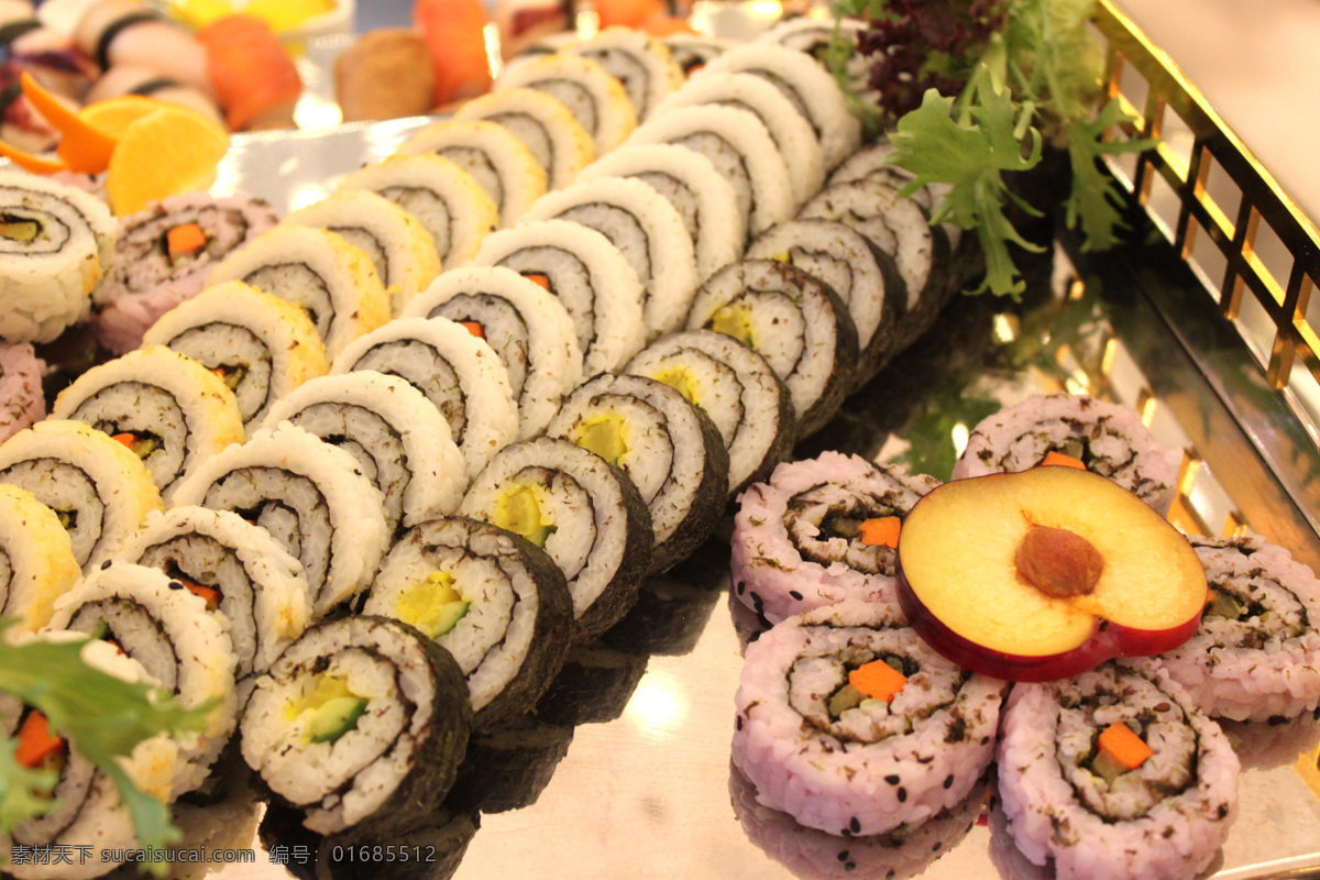 寿司 三文鱼寿司 海鲜寿司 自助餐 舌尖上的美食 美食 食物 小吃 美味 中国传统美食 餐饮美食 传统美食