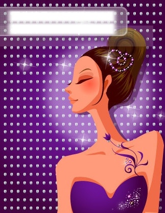 时尚男女 酒吧 酒杯 咖啡 开心 乐器 美女 享受 消费 星光 　舞姿 音乐 音符　星星 动感 人物 　 性感美女 矢量图 矢量人物