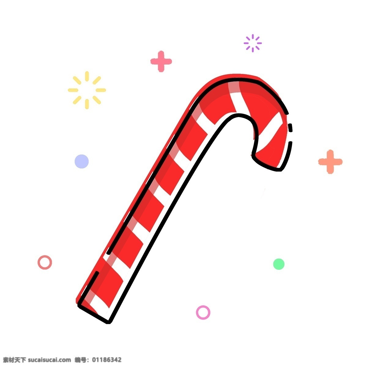 圣诞节 meb 可爱 极 简 扁平化 风格 拐杖 糖 扁平化风格 冬天 红色 极简 拐杖糖 糖果