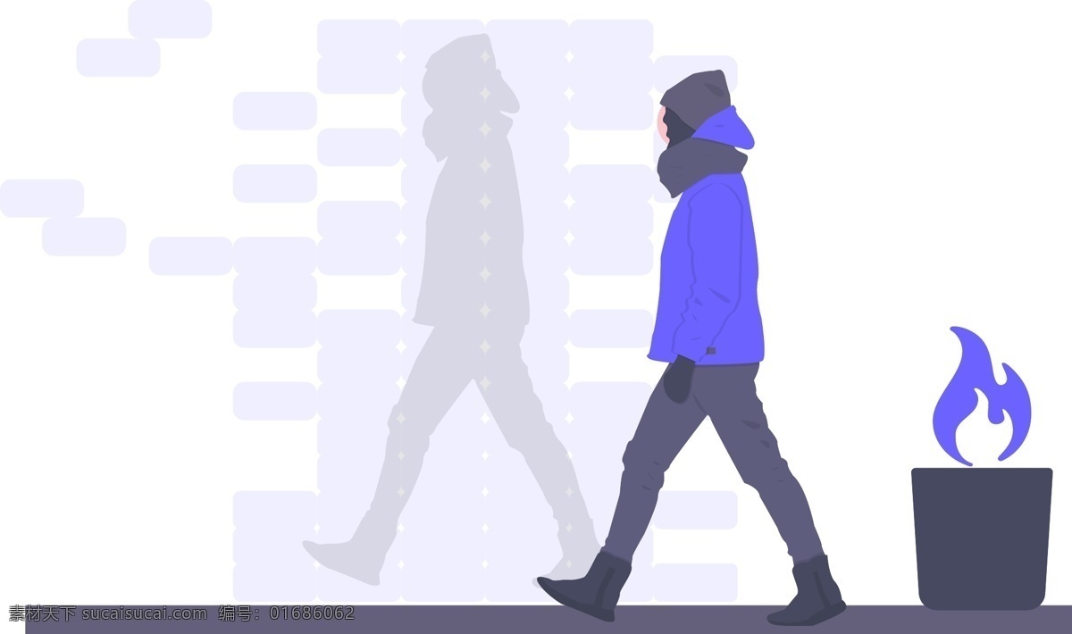 矢量走路人物 矢量散步 矢量人物 矢量男人 休闲人物 步行人物 人物走路影子 卡通男人 卡通人物 卡通冬季人物 冬季服装人物 人物卡通 人物图库 生活人物