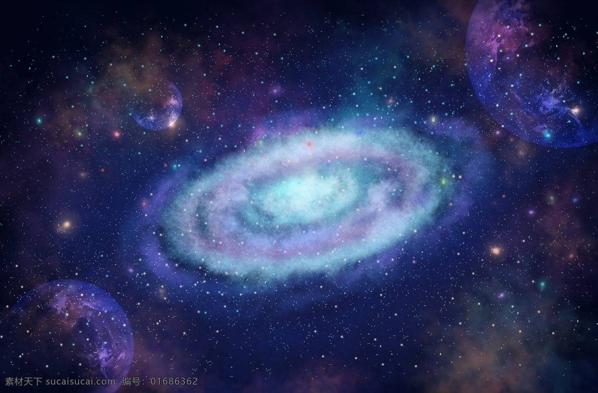 治愈 系 唯美 星空 梦幻 银河 宇宙 旋涡 晚安 你好 星空插画 星空背景 星空海报 太空旅行 银河旋涡 banner h5用图 宇宙星空 梦幻星空 唯美星空 宇宙银河 治愈系