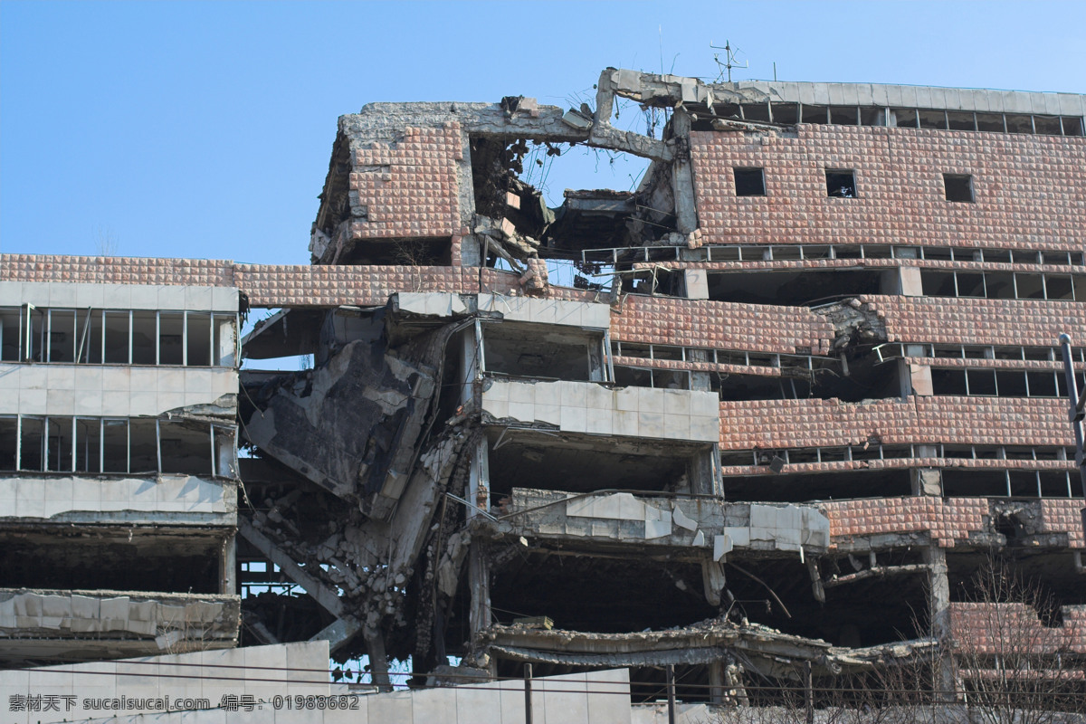 倒塌 房子 建筑 垮塌的房子 坍塌的建筑 坍塌的房子 地震 灾难 废弃房子 废弃建筑 其他类别 环境家居
