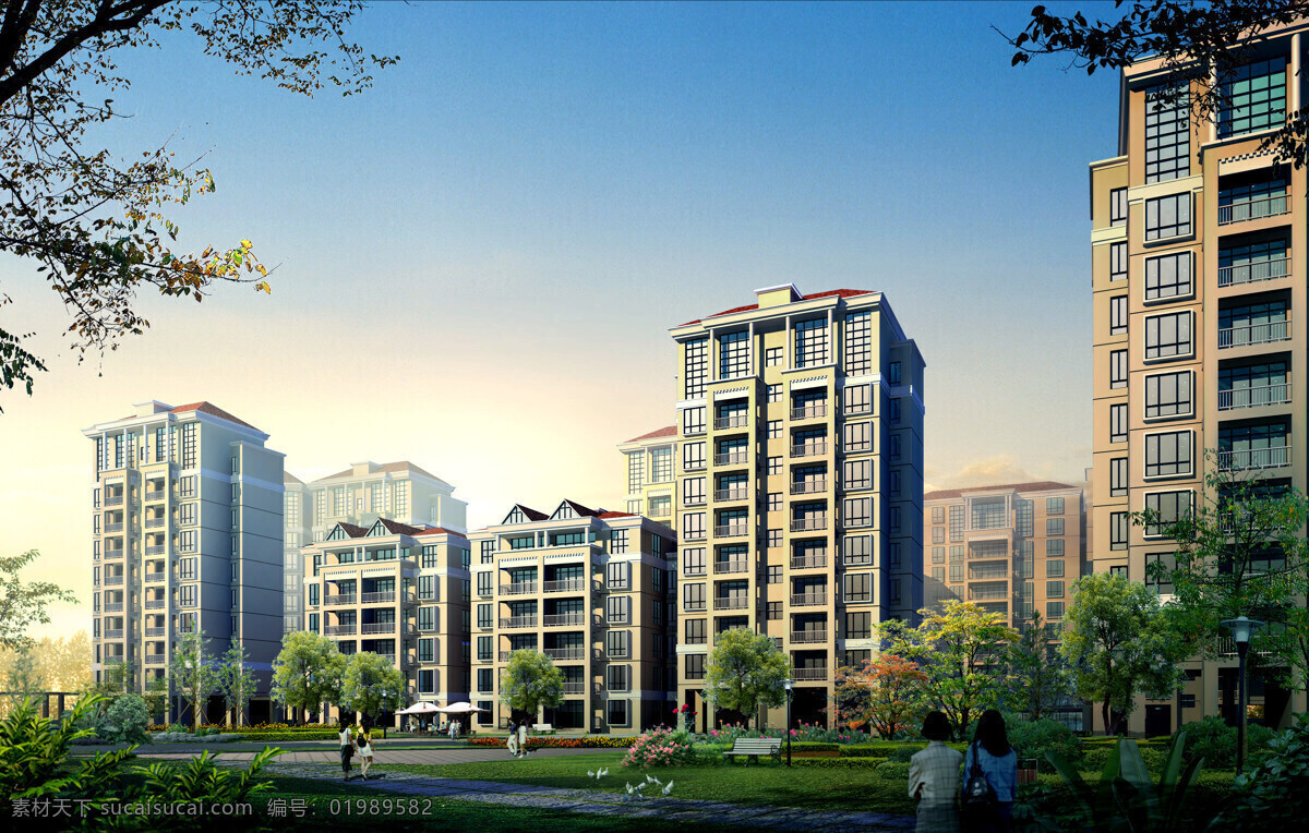 小区 楼盘 建筑 透视 小区建筑设计 透视图 建筑规划设计 景观设计 园艺设计 房地产设计 建筑设计 3d 效果图 园林景观 环境家居