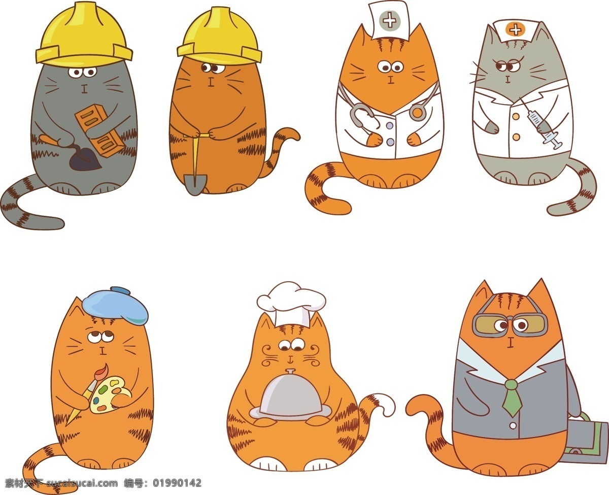 各种 调皮 可爱 猫