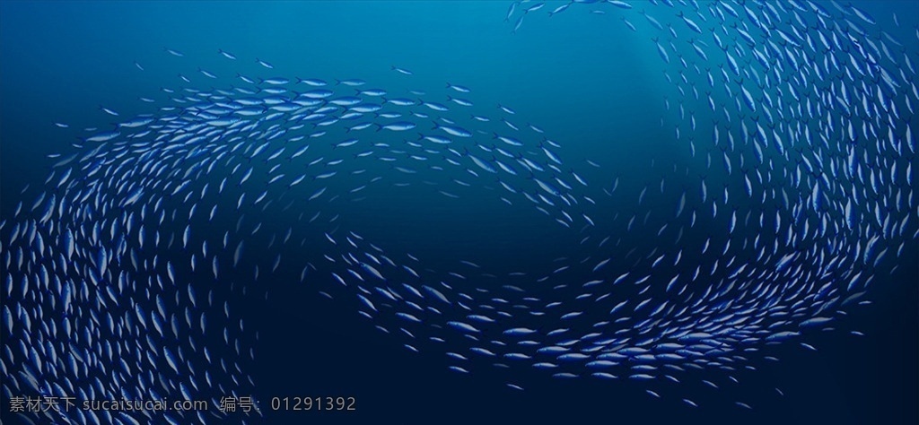 鱼群图 大鱼小鱼 鱼群 中心对称 深海鱼群 鱼群背景 n动物世界 自然景观 自然风光