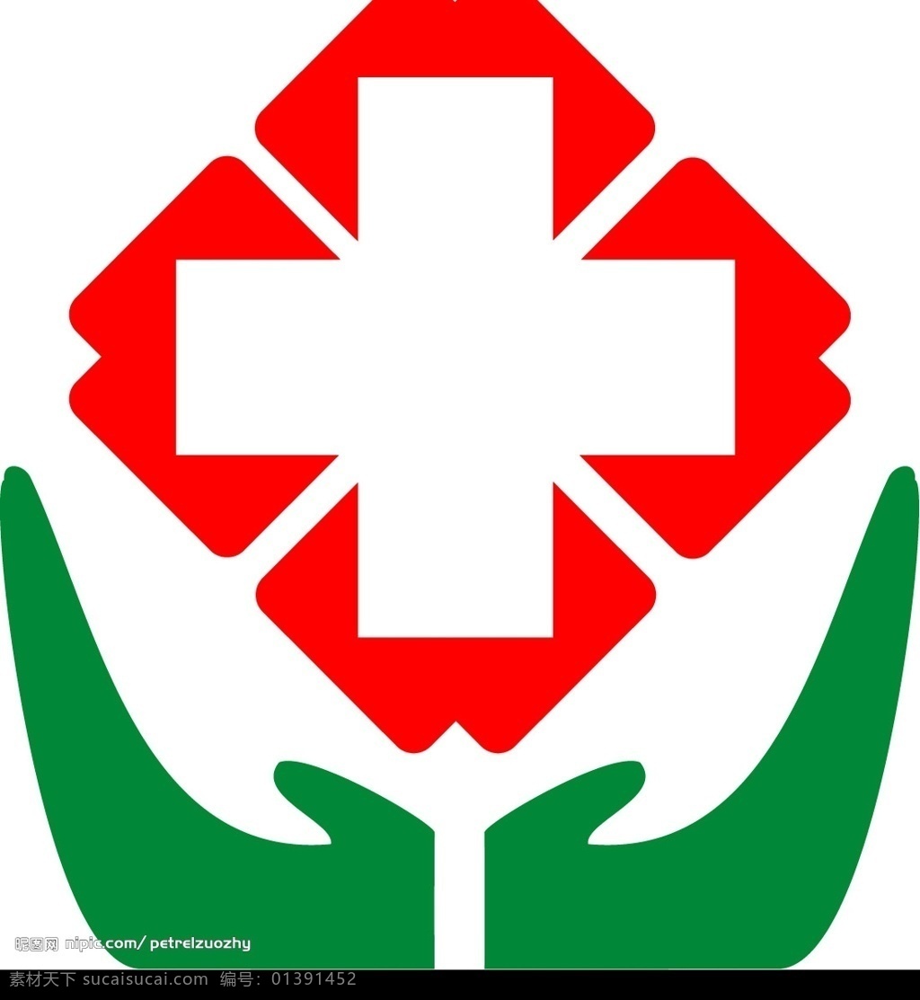 医院标志 红十字　门诊 标识标志图标 企业 logo 标志 矢量图库