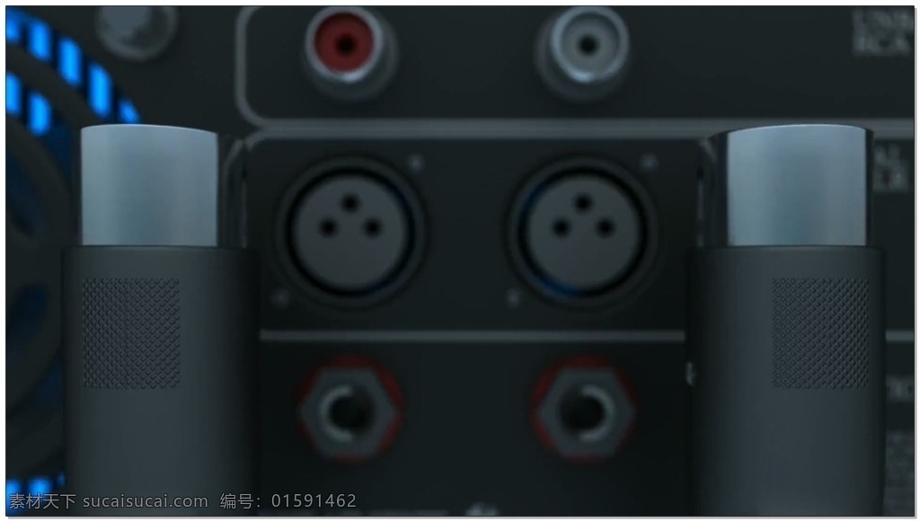 动感 插头 视频 灰色 插座 科幻 视频素材 动态视频素材