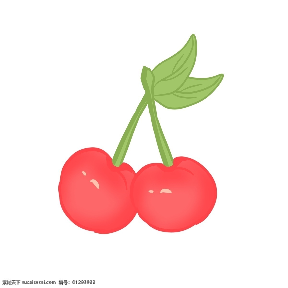 五月 上市 新鲜 大 樱桃 红果 绿叶 酸甜 可口 浆果 水分 开胃 果香 李属植物 水果 过节 果盘 食用