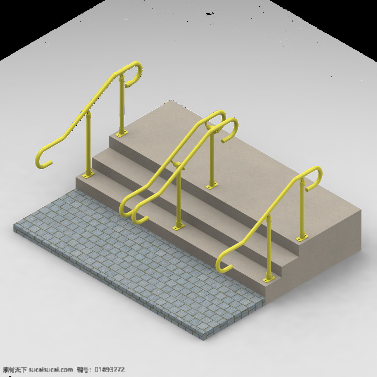 楼梯 扶手 楼梯扶手 3d模型素材 其他3d模型