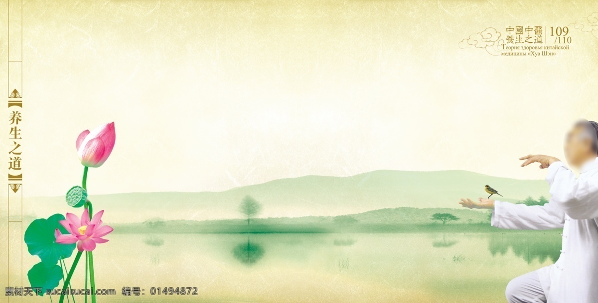 养生展板背景素材图片下载-素材编号01494872-素材天下图库