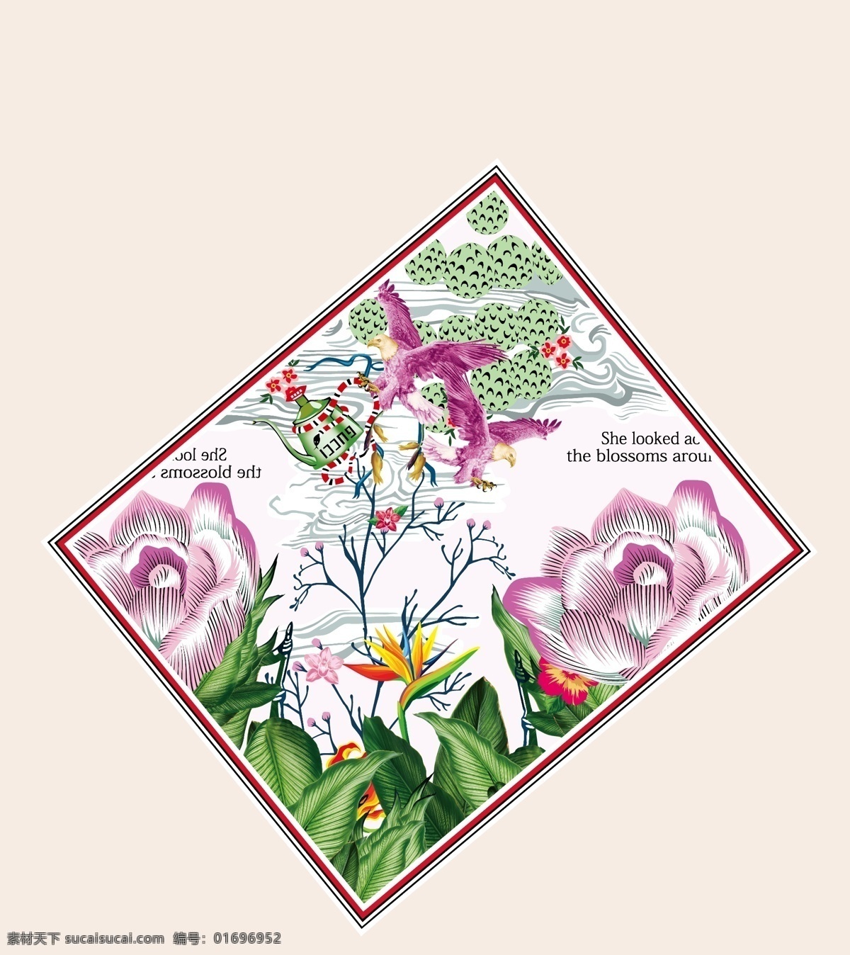 方巾撇丝花 方巾 撇丝 花 热带树 热带花 自然景观 自然风光