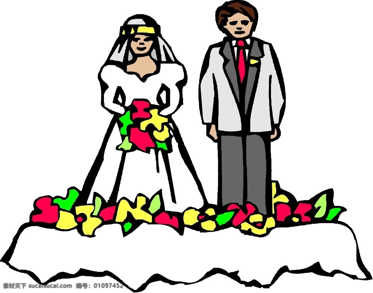 结婚 照片 婚礼 婚庆 节日素材 矢量图库 现代婚礼 结婚照片2 其他节日
