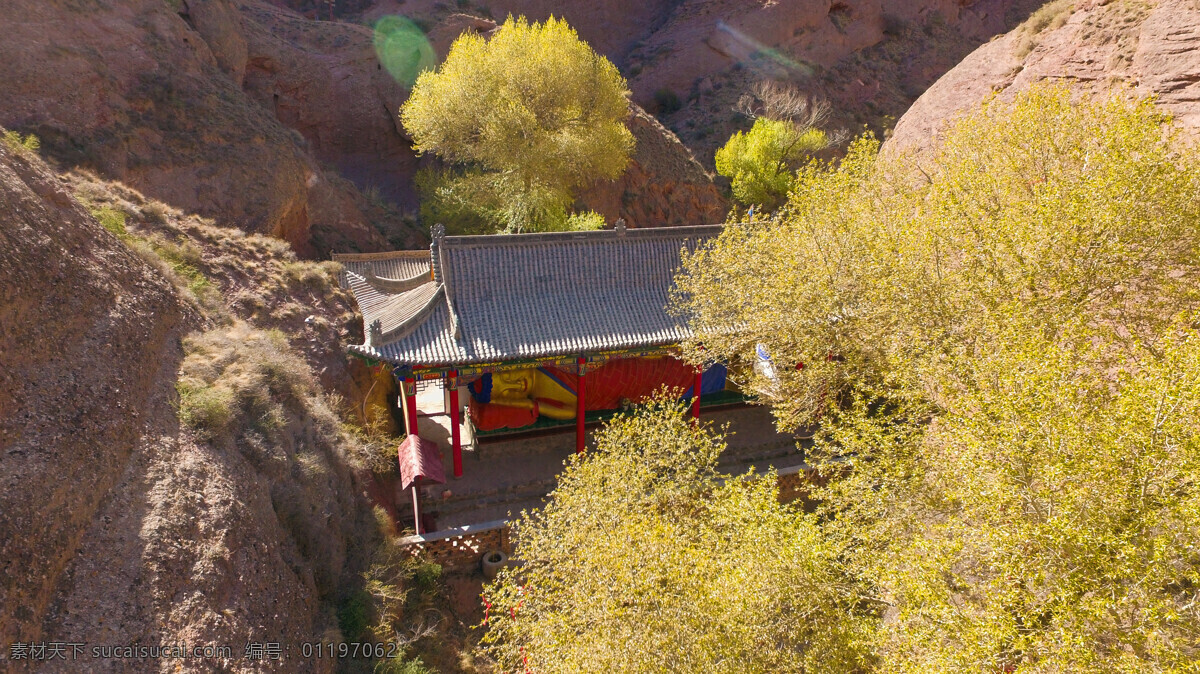胡杨卧佛 宁夏 佛 睡佛 中卫 寺口子 丹霞山 旅游摄影 国内旅游