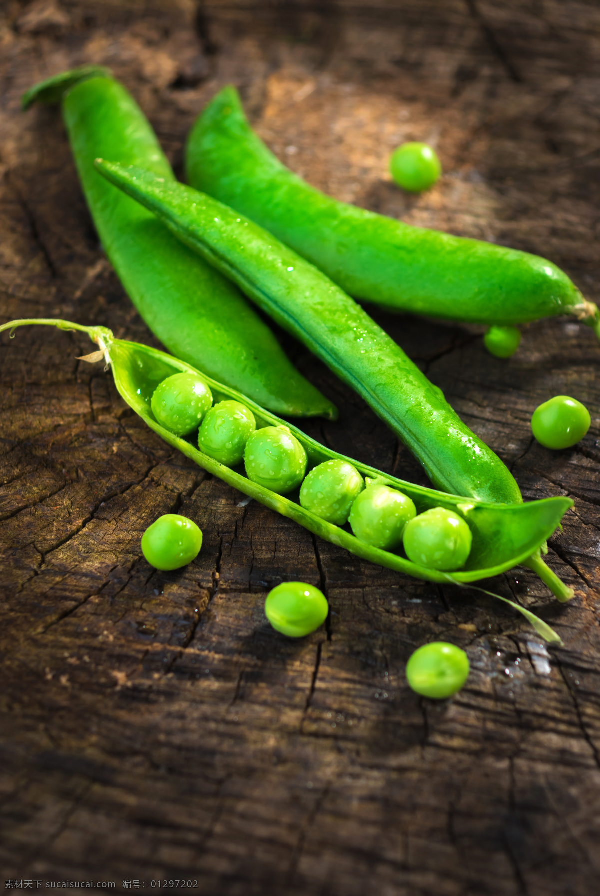 唯美豌豆 唯美 食物 食品 蔬菜 素食 豌豆 豆类 原料 营养 健康 原生态 餐饮美食 食物原料