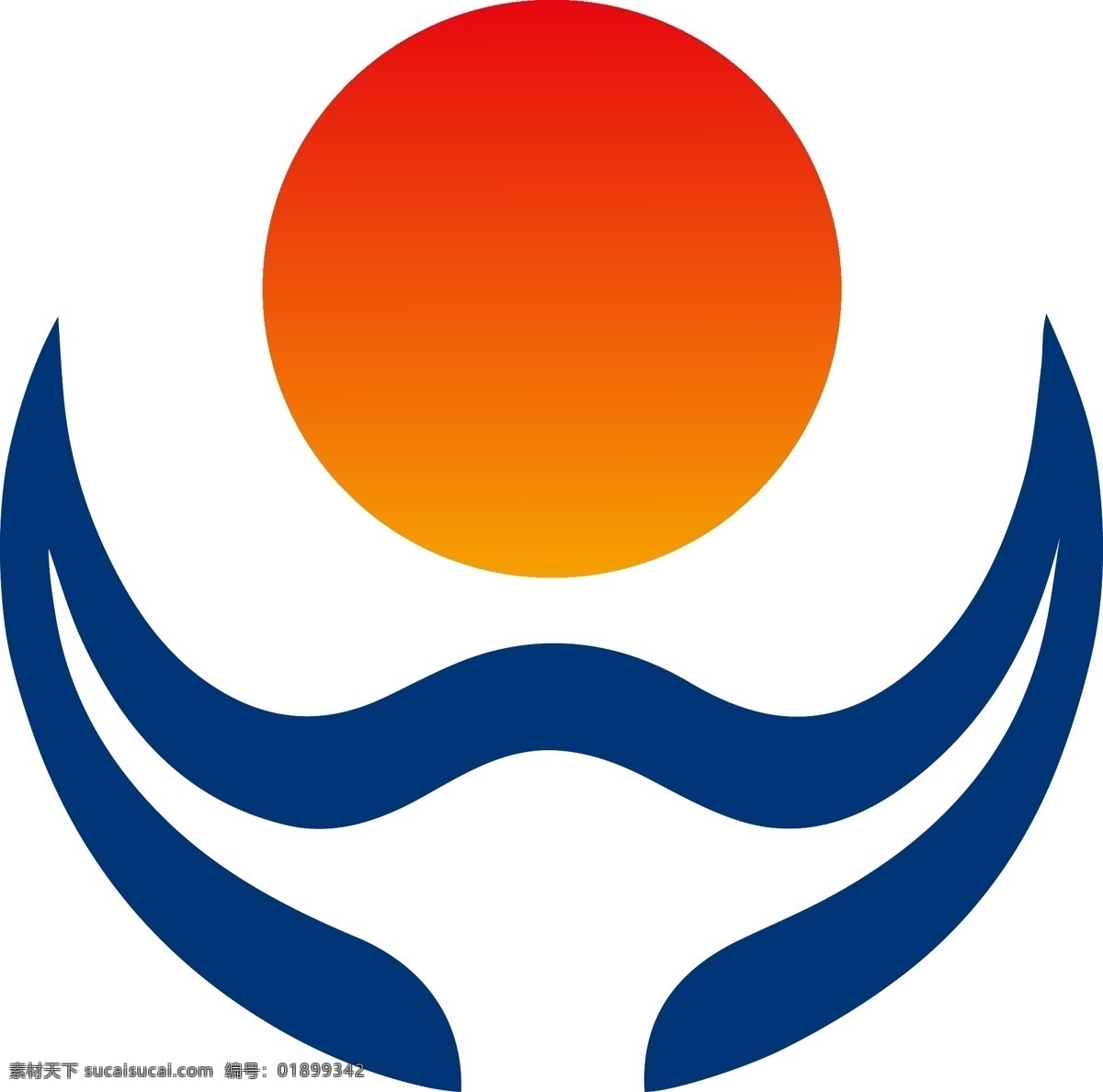 手 托 太阳 logo 手托太阳标志 初生的太阳 日出 日落 山 图标 logo设计