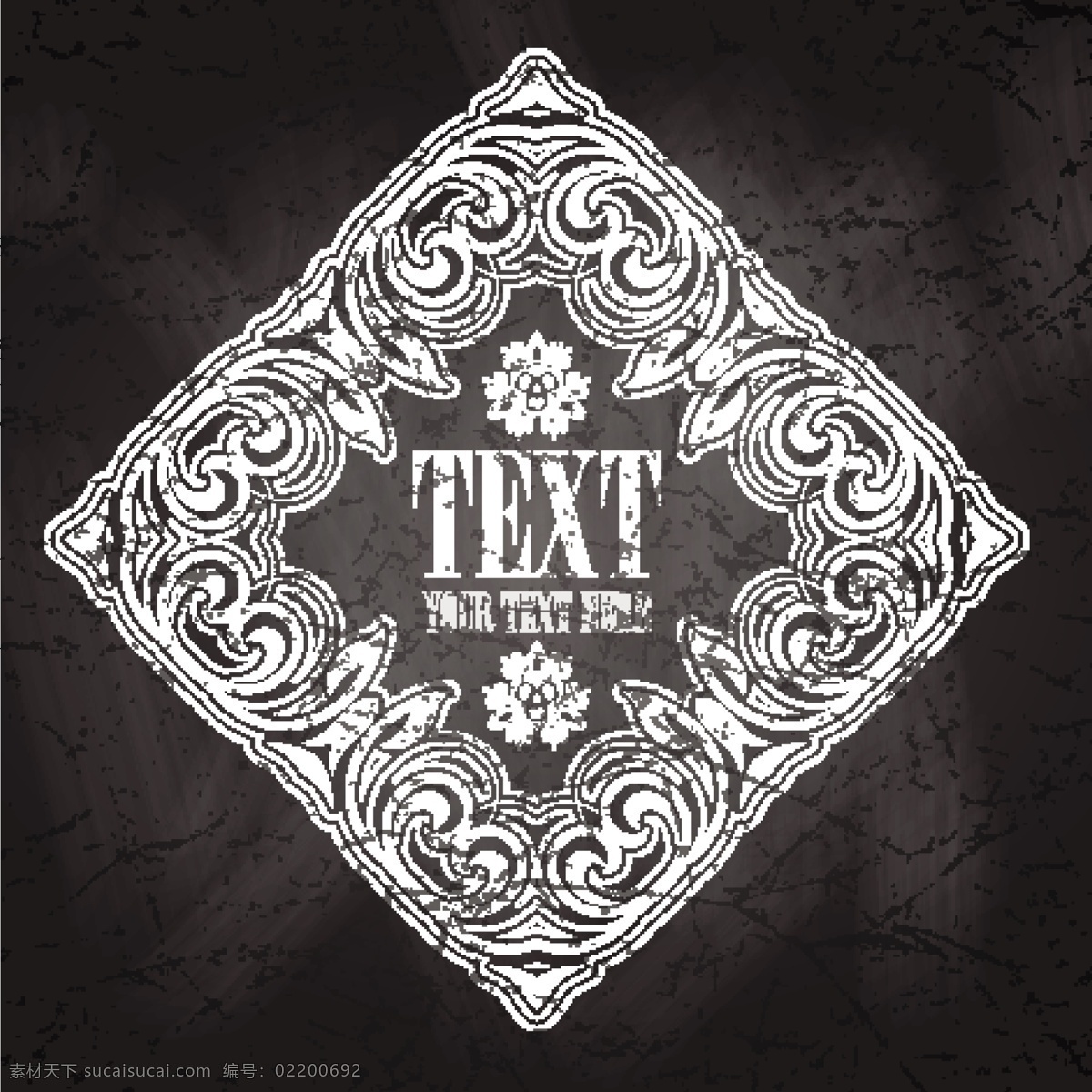 黑板 上装 饰 框 background frame ornament blackboard template chalkboard ornamental rococo 黑色