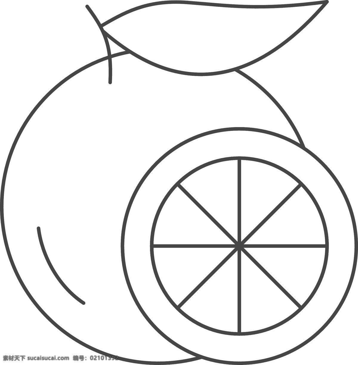 切开 苹果 免 抠 图 水果 细细的线条 水果图标 ui应用图标 网页图标 线条水果 黑色 约 线条 图标 免抠图