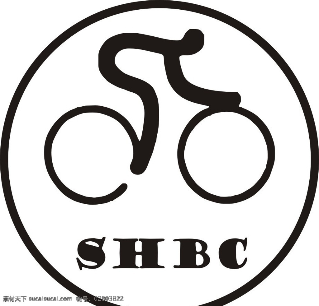 社标 骑自行车 自行车 shbc 其他设计 矢量