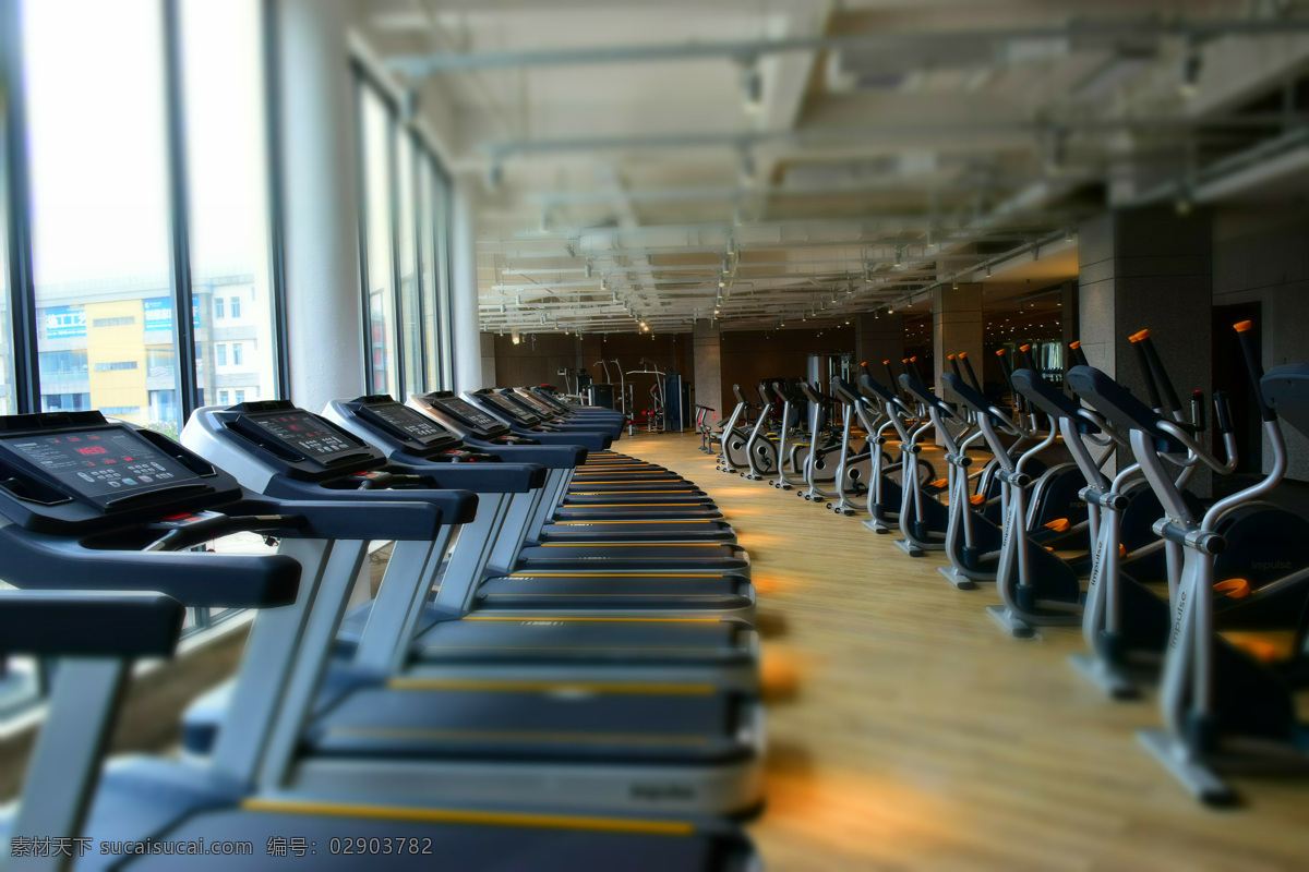 跑步机 健身房 锻炼 运动 器材 生活百科 体育用品