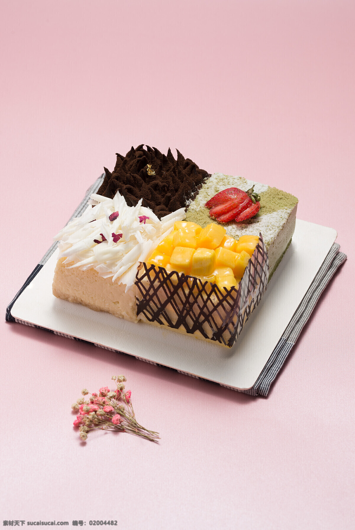 芝士水果蛋糕 甜品 美味 芝士 水果 芒果 草莓 蛋糕 餐饮美食 西餐美食